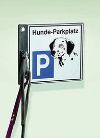 Hinweisschild Hundeparkplatz RASTI