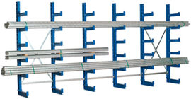 Grund und Anbauregale doppelseitig Feldbreite 1000 mm 1