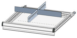 Einteilungsmaterialset, 1 Schlitzwand,